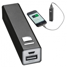 Metal power bank PORT HOPE 2200mAh