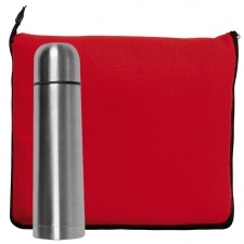 2in1 fleece blanket and 500 ml thermos set LIVERPOOL