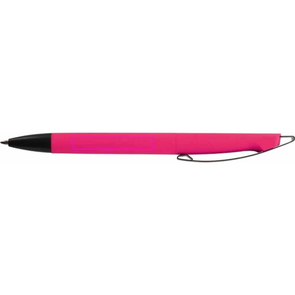 Plastic ballpen soft touch BRESCIA