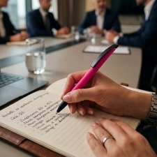 Plastic ballpen soft touch BRESCIA
