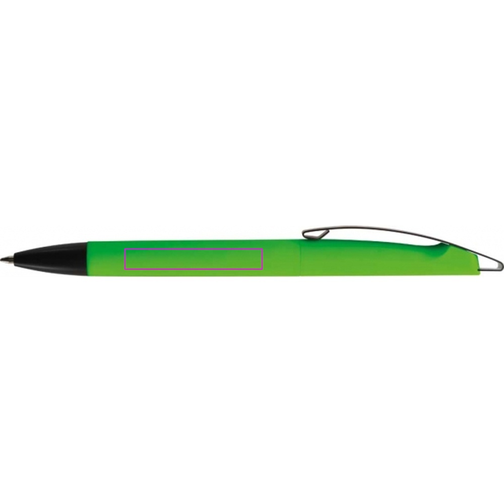 Plastic ballpen soft touch BRESCIA