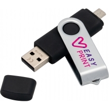 Metal and plastic OTG USB stick, type C