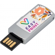 Metal and plastic USB stick