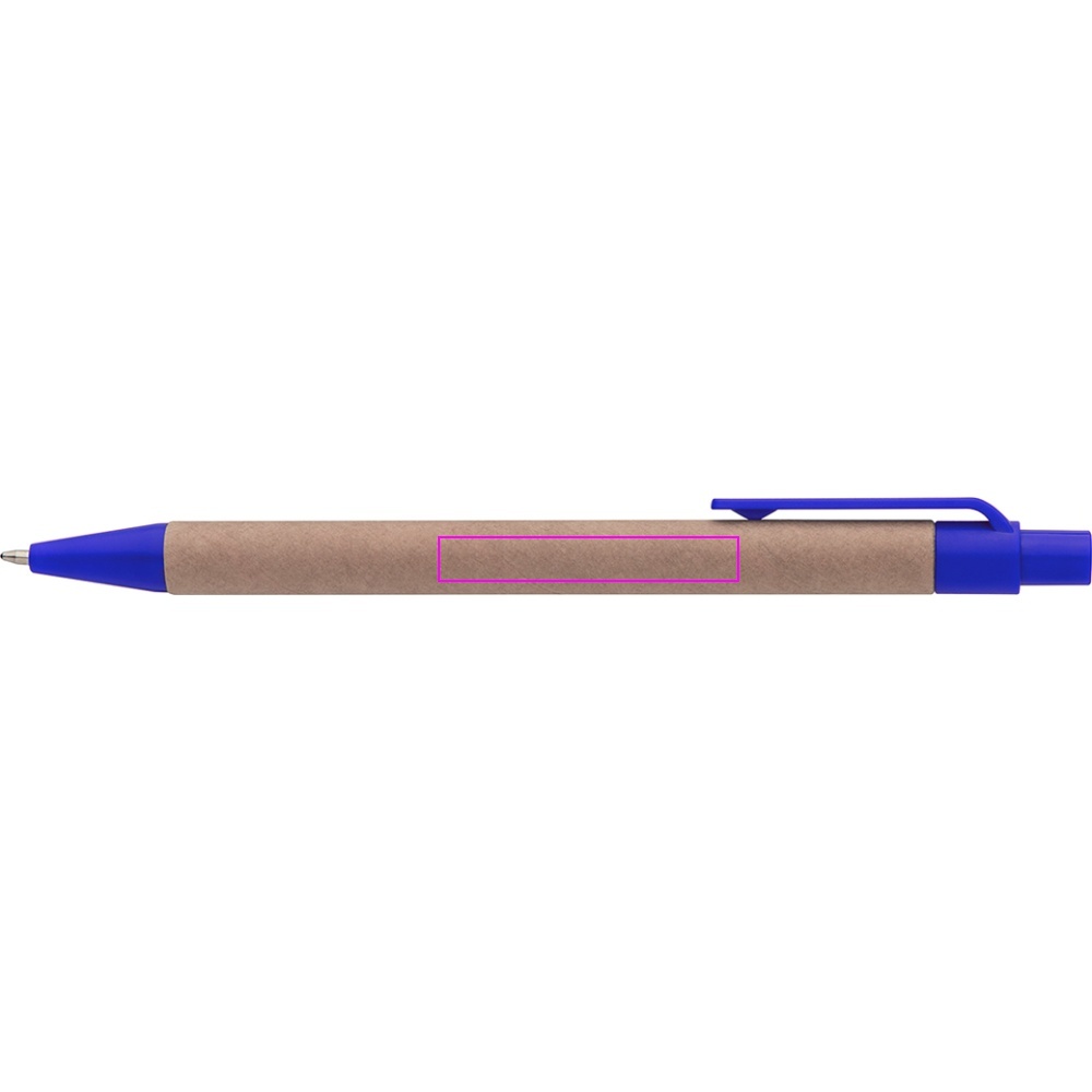 Pen made of recycled cardboard BRISTOL