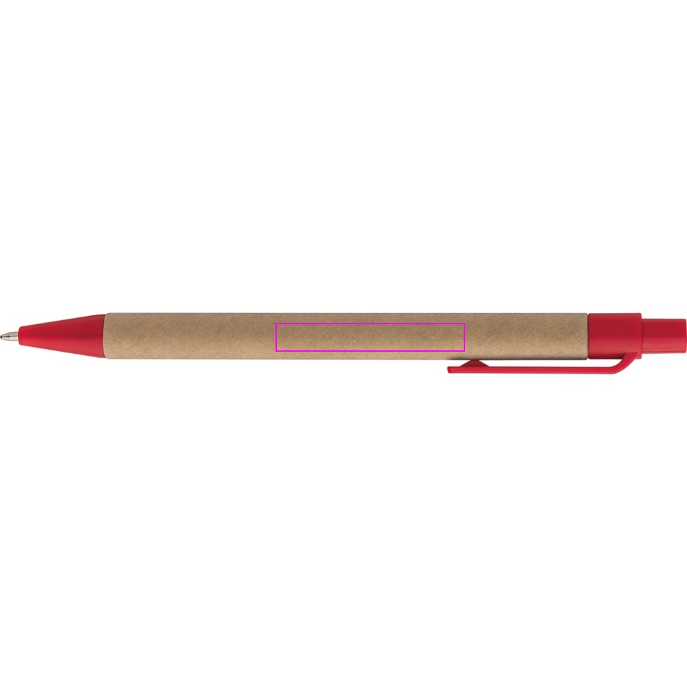 Pen made of recycled cardboard BRISTOL