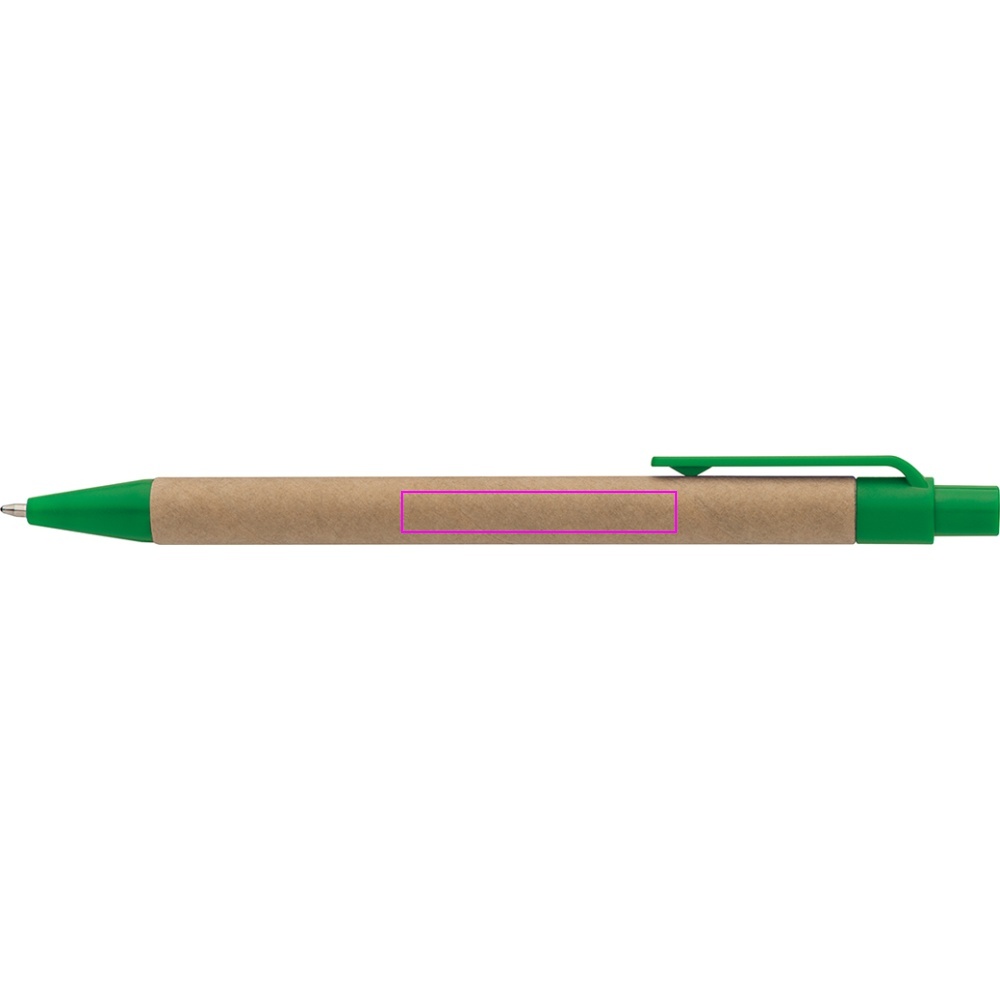 Pen made of recycled cardboard BRISTOL