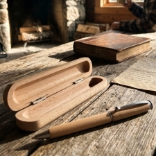 Wooden ballpen YELLOWSTONE