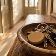 Wooden keyring MILWAUKEE