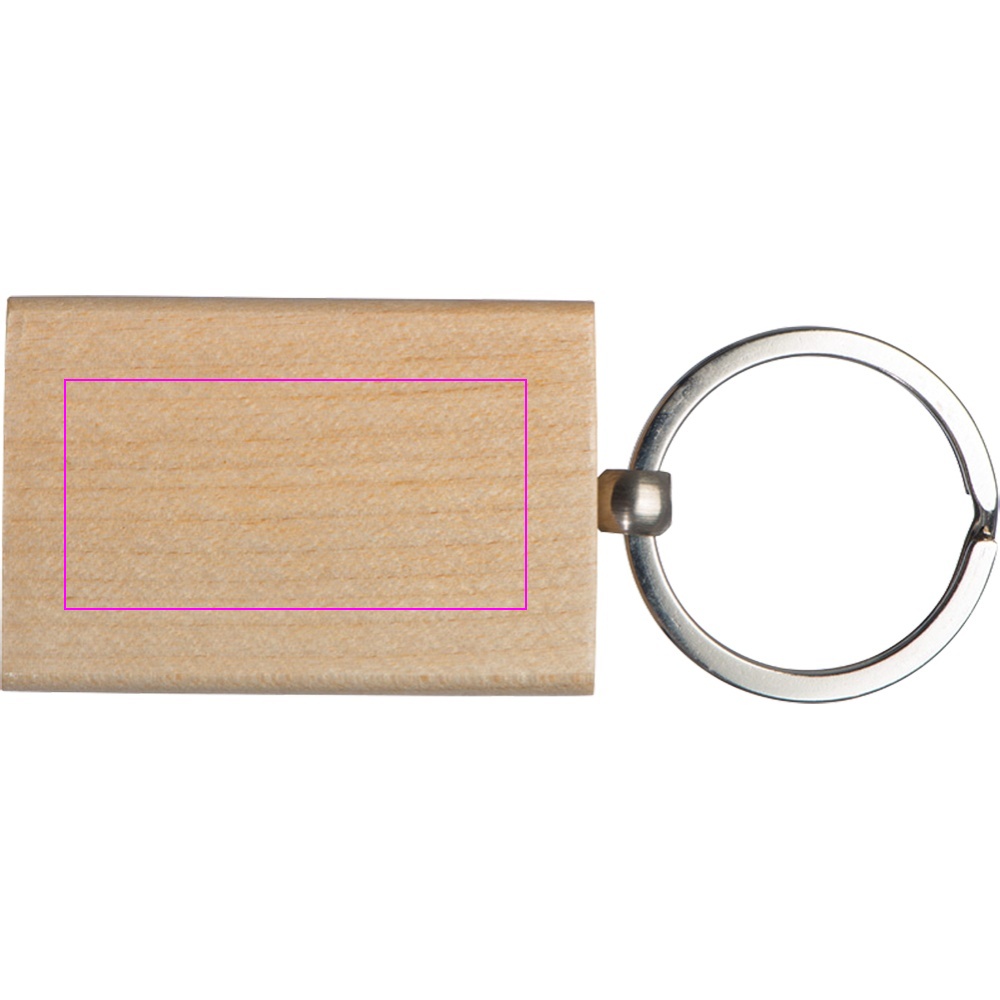 Wooden keyring MASSACHUSETTS