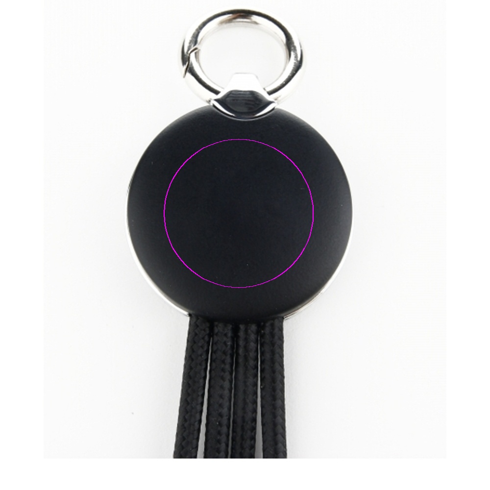 3w1 cable with illuminated logo 