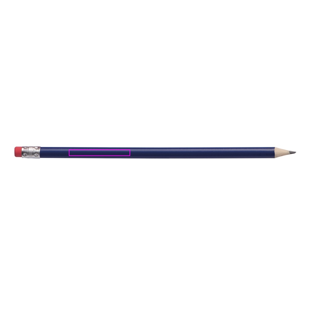 Pencil with eraser HICKORY