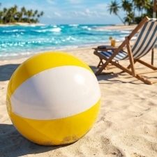 Beach ball Ø 26cm MONTEPULCIANO