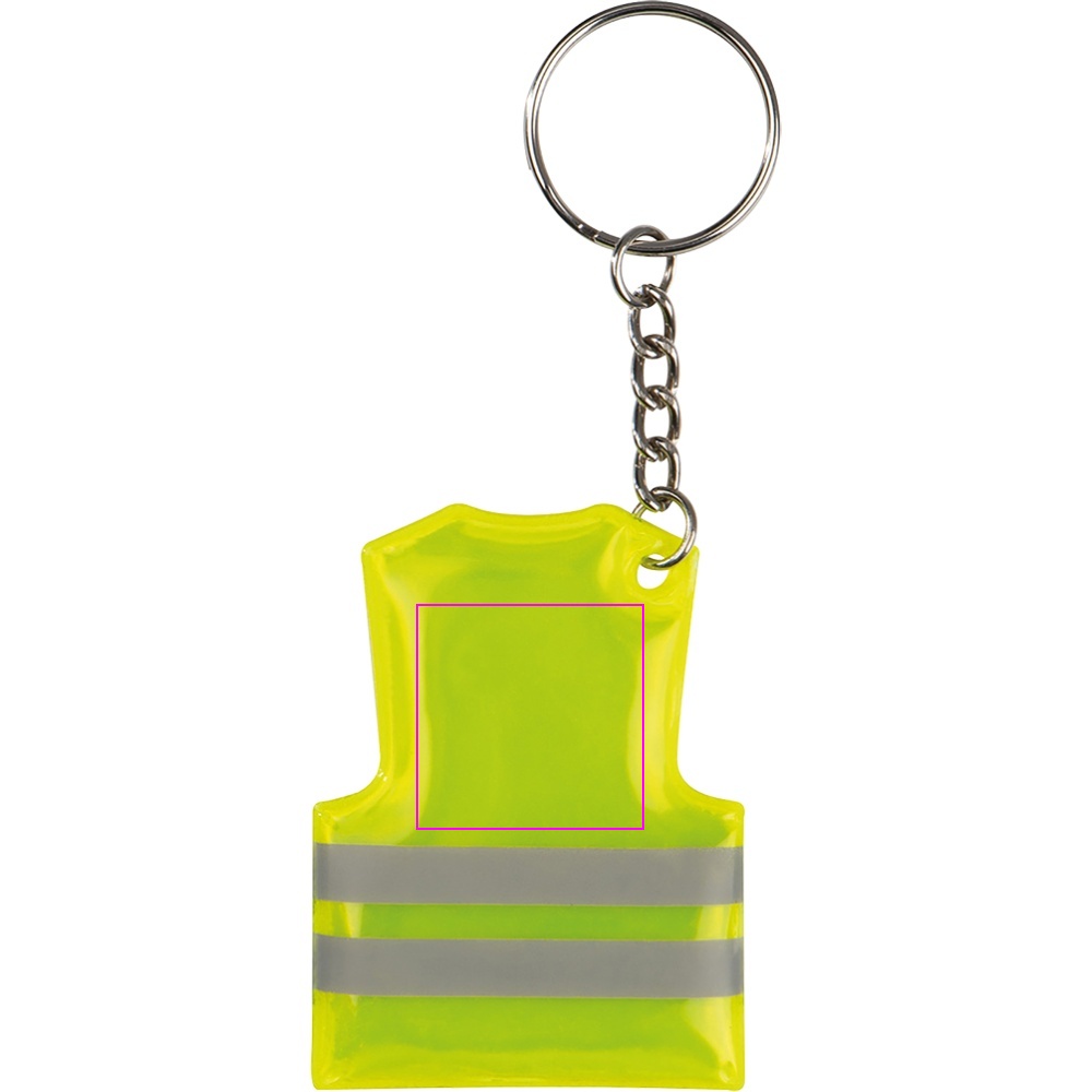 Reflective keyring SPEEDY
