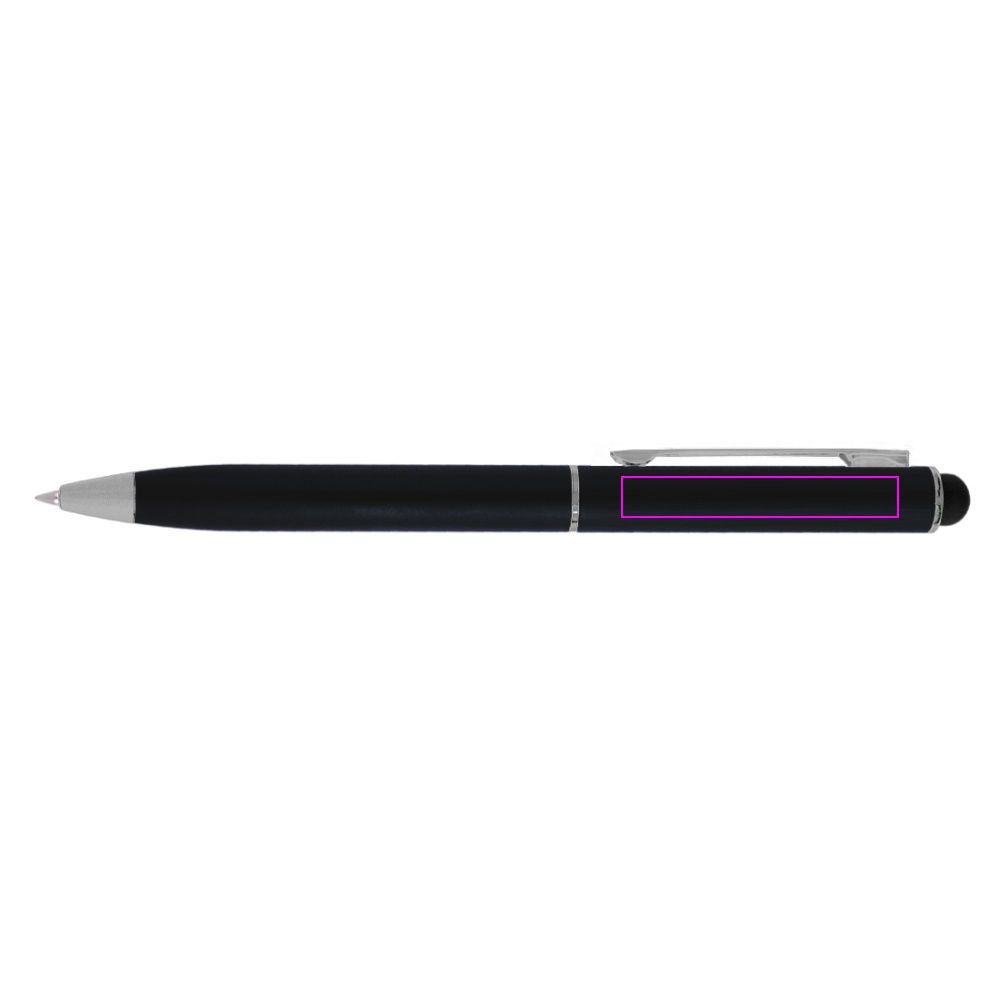Writing set ballpen and rollerball pen touch pen soft touch CLAUDIE Pierre Cardin