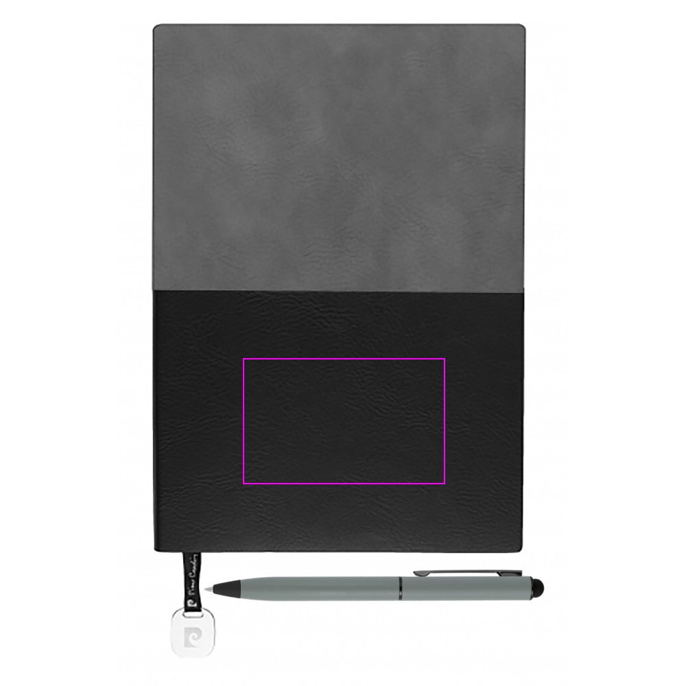 Notebook A5 dotted with ballpen REPORTER Pierre Cardin