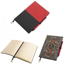 Notebook A5 dotted with ballpen REPORTER Pierre Cardin