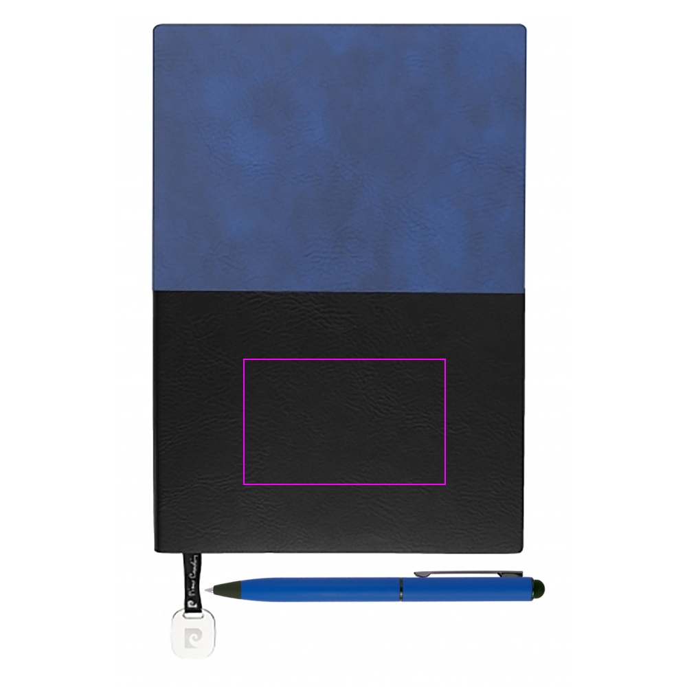 Notebook A5 dotted with ballpen REPORTER Pierre Cardin