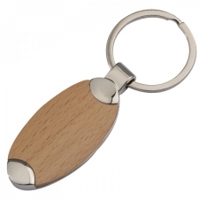 Metal-Wooden keyring Baltrum