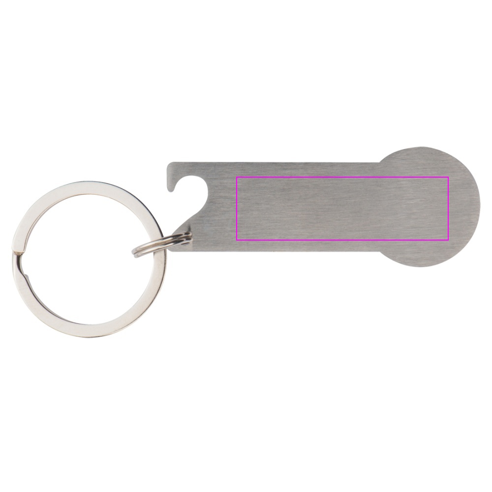 Metal bottle oballpener keyring STICKIT