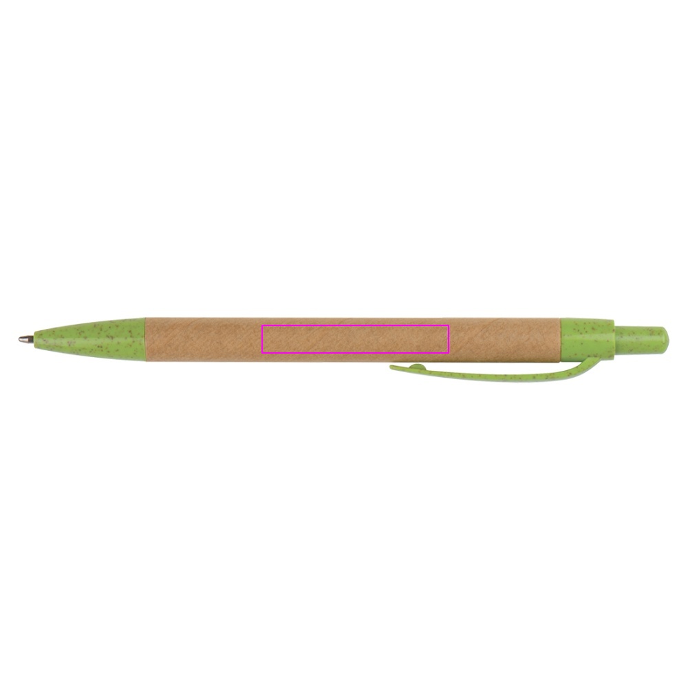 Pen made of recycled cardboard LENNOX