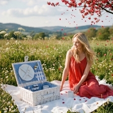Picnic basket for 2 people EMMERLEV