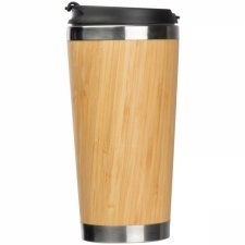 Stainless steel mug BAMBOOGARDEN 400 ml