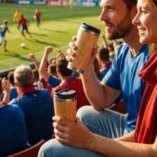 Thermal mug 400ml BAMBOOGARDEN
