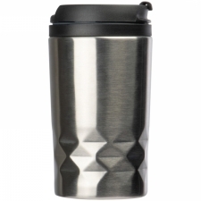 Stainless steel mug with lid Roma