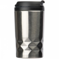 Stainless steel mug with lid ROMA 250 ml