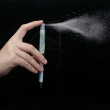 Plastic ballpen with sprayer CHARLEROI