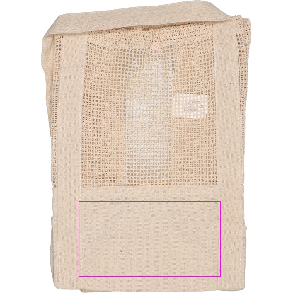 Cotton bag with mesh 150 g/m2 ALANYA