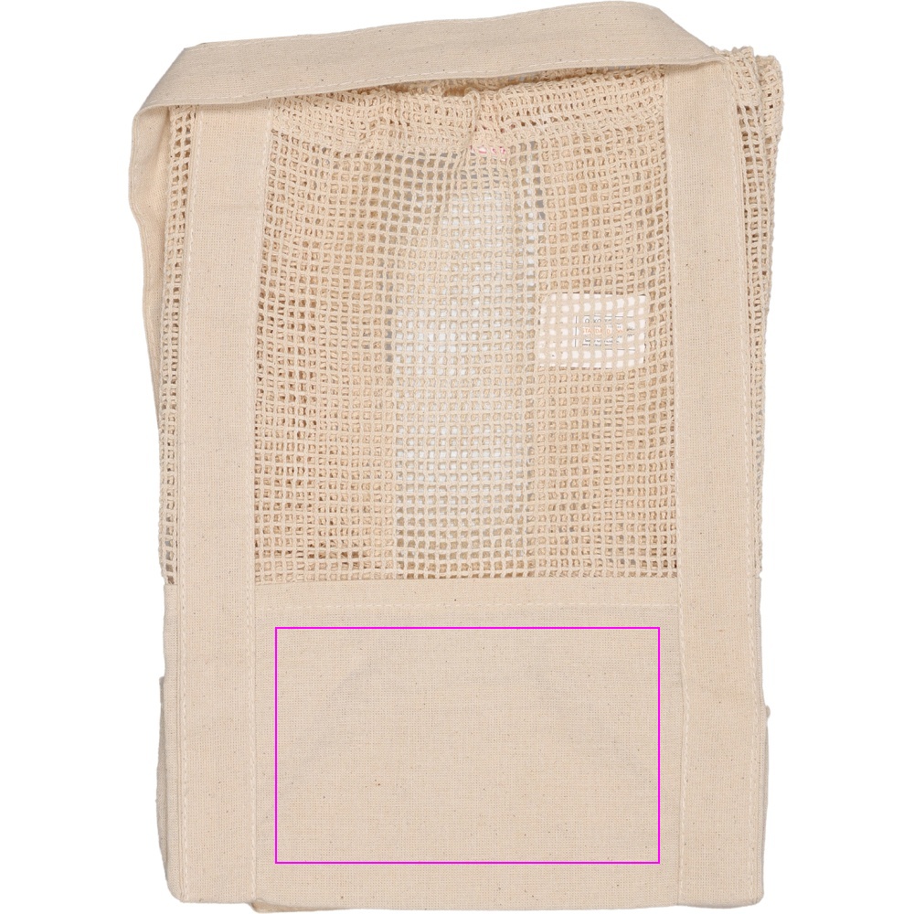 Cotton bag with mesh 150 g/m2 ALANYA