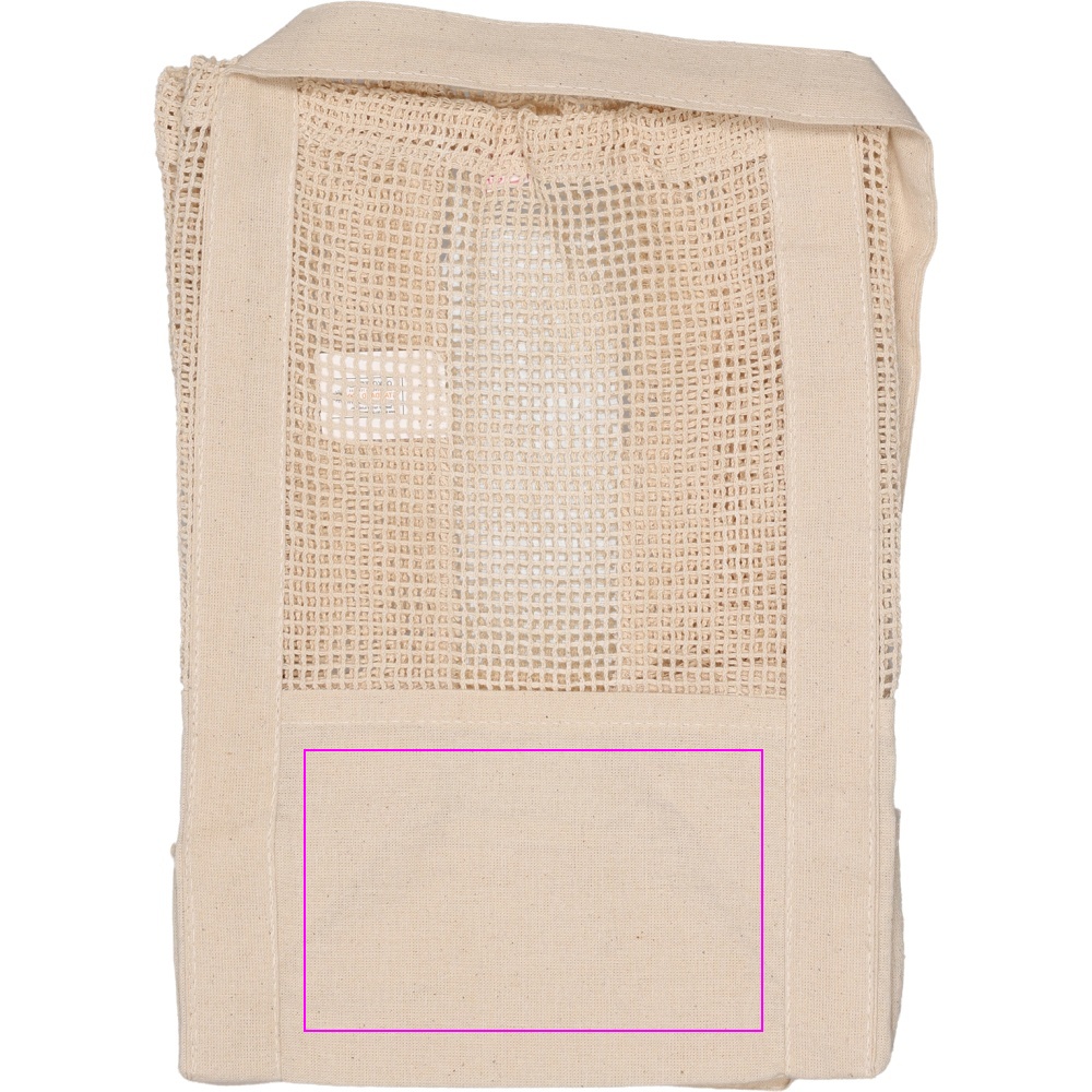 Cotton bag with mesh 150 g/m2 ALANYA