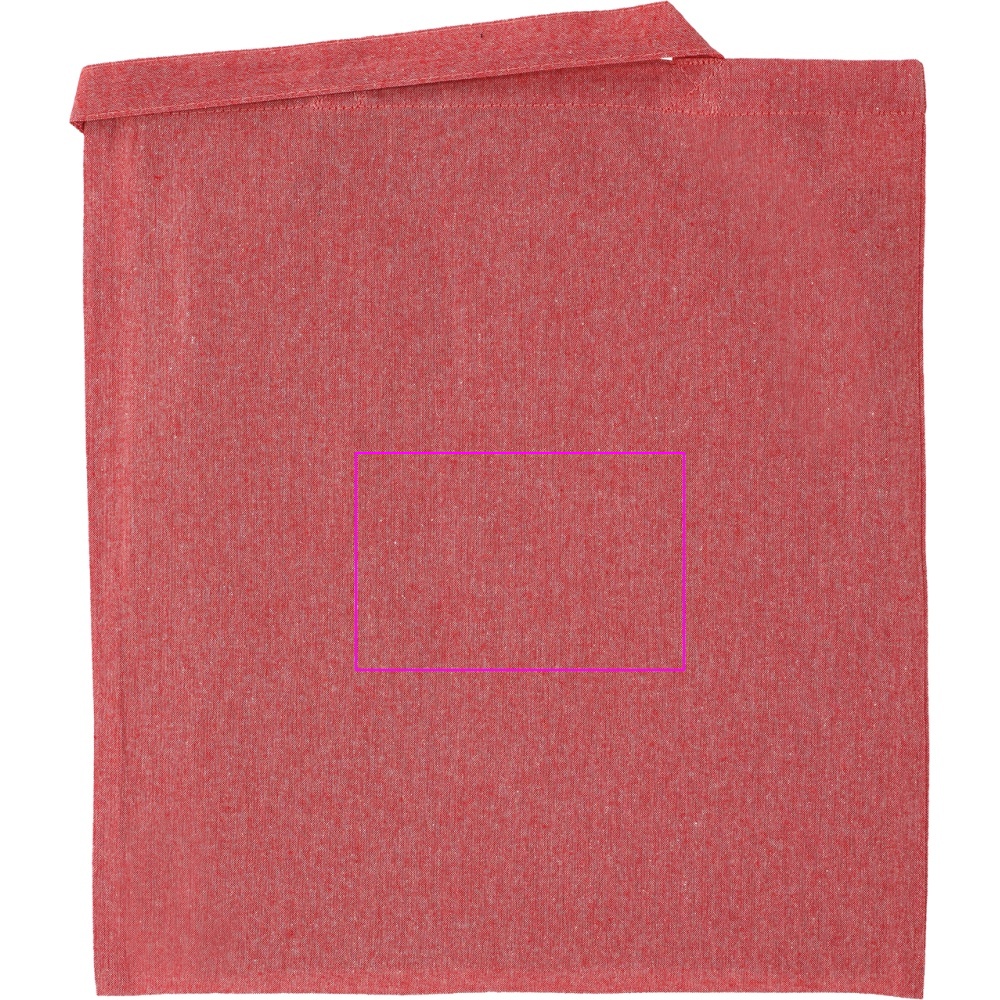 Recycled cotton bag with long handles 140 g/m² CHELMSFORD