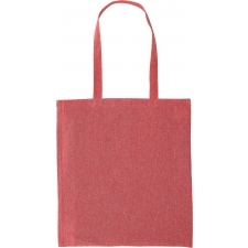 Recycled cotton bag with long handles 140 g/m² CHELMSFORD