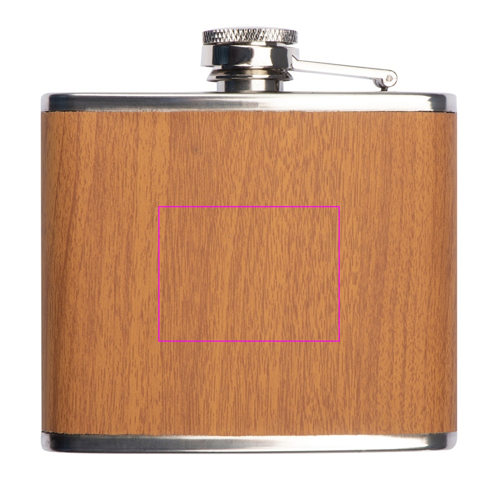 Stainless steel hip flask 170 ml HOOGSTRATEN