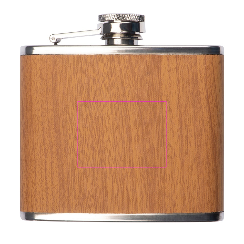 Stainless steel hip flask 170 ml HOOGSTRATEN
