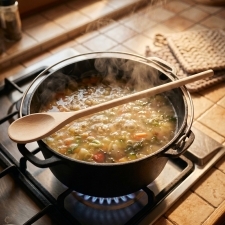 Wooden kitchen spoon ALVORADA