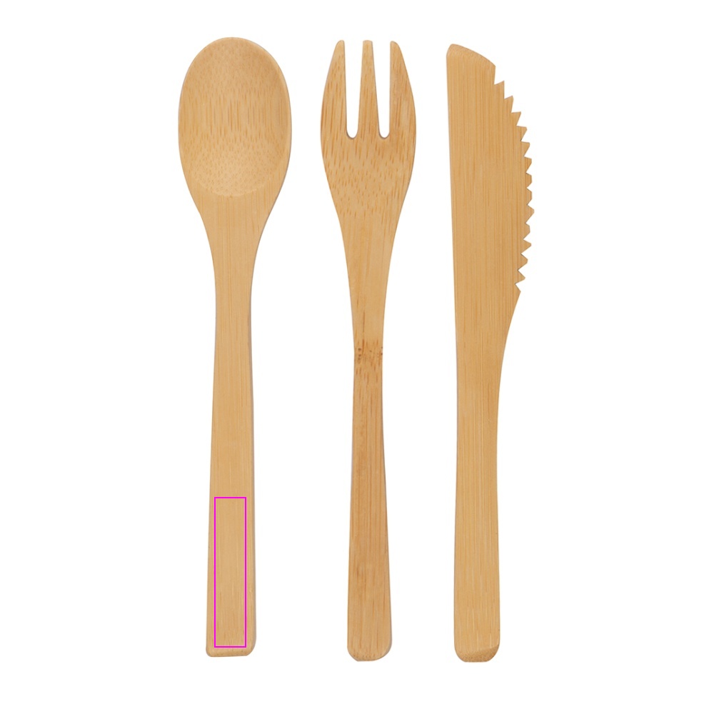Bamboo cutlery BONNEVILLE