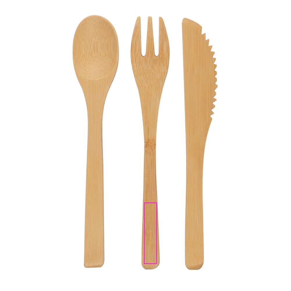 Bamboo cutlery BONNEVILLE