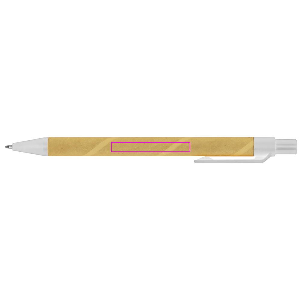 Pen made of recycled cardboard AMSTERDAM
