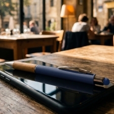 Plastic ballpen touch pen TRIPOLI