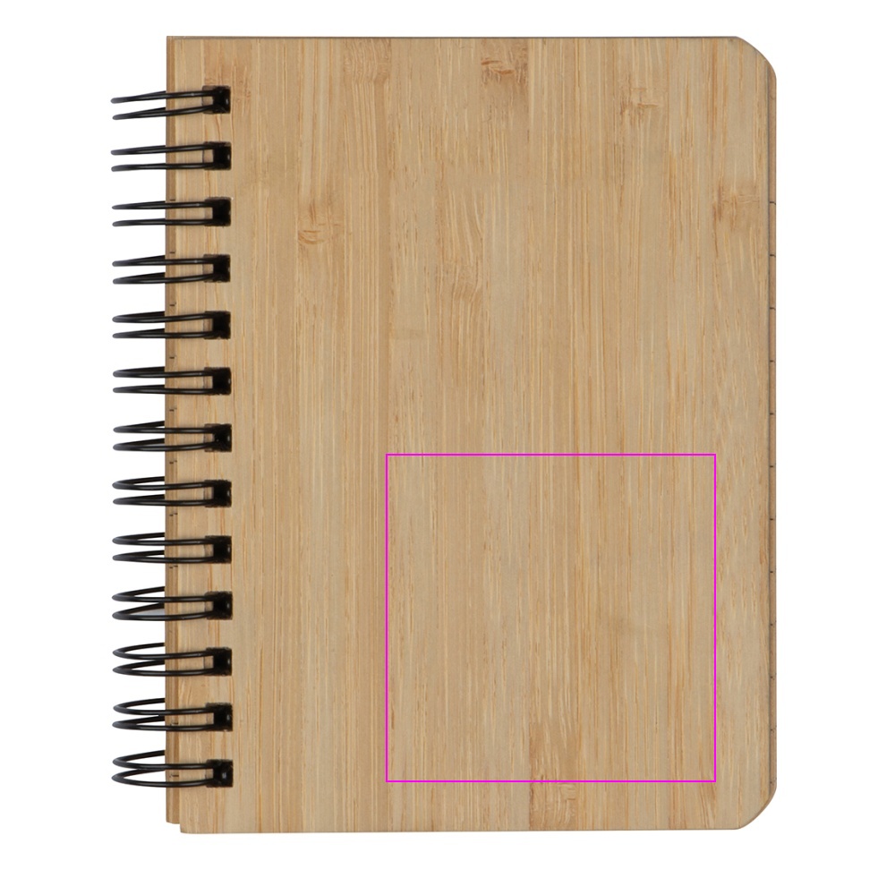 A6 lined notebook made of recycled paper PHOENIX