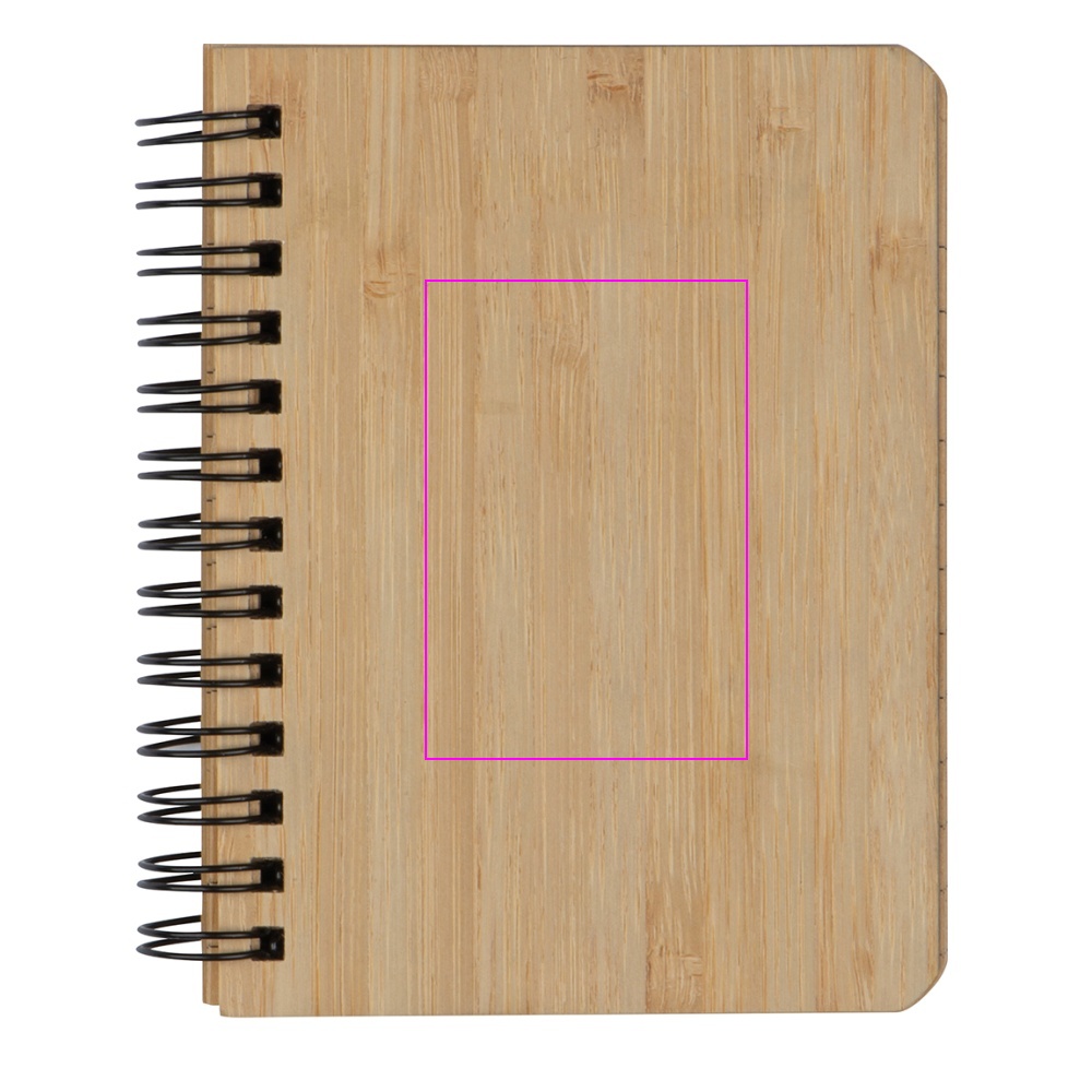 A6 lined notebook made of recycled paper PHOENIX