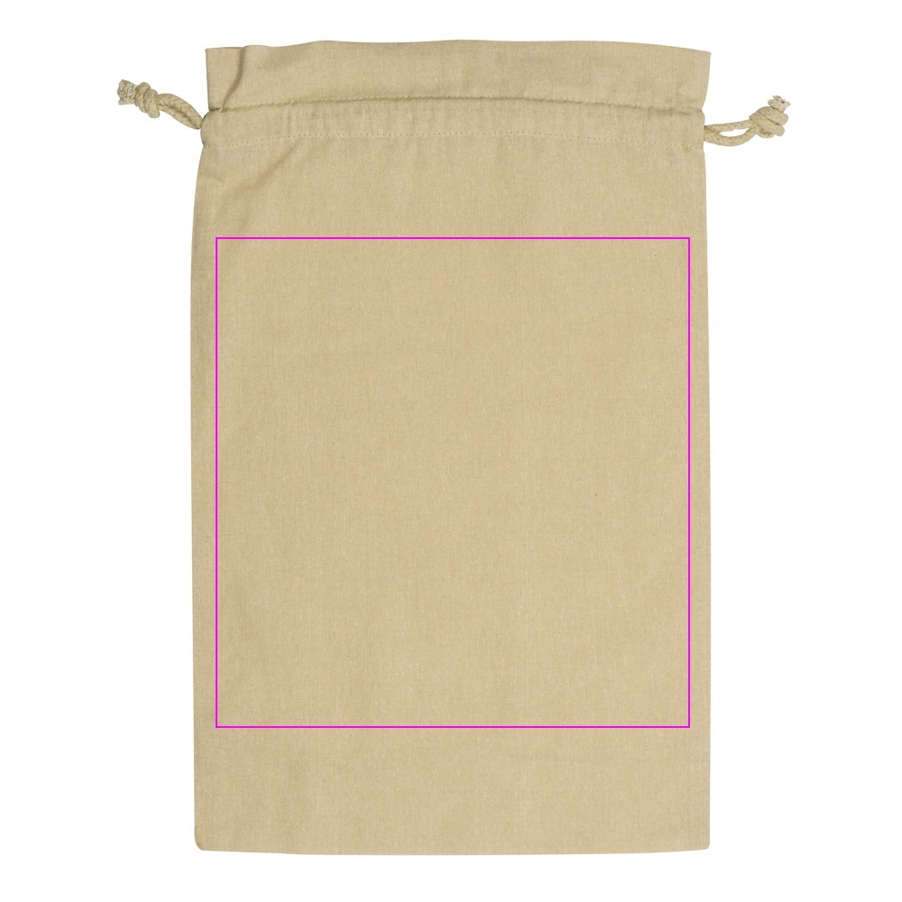 Recycled cotton bag 110 g/m2 PASADENA