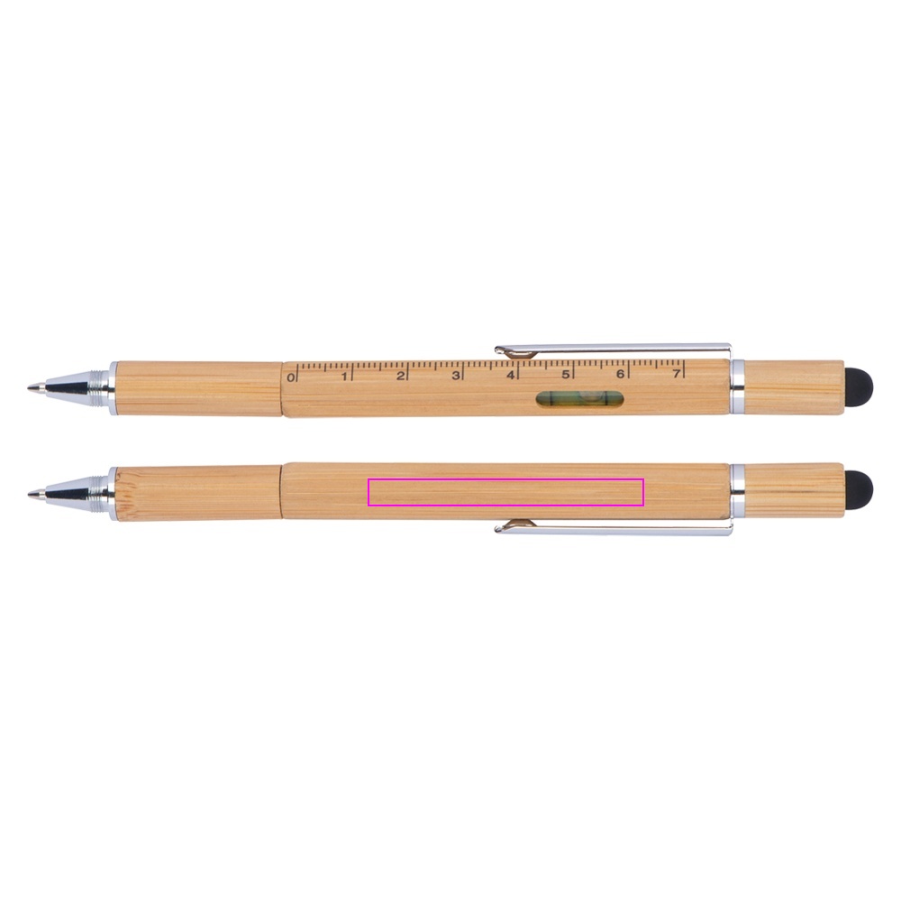 Bamboo multifunctional 6-in-1 ballpen COIMBRA