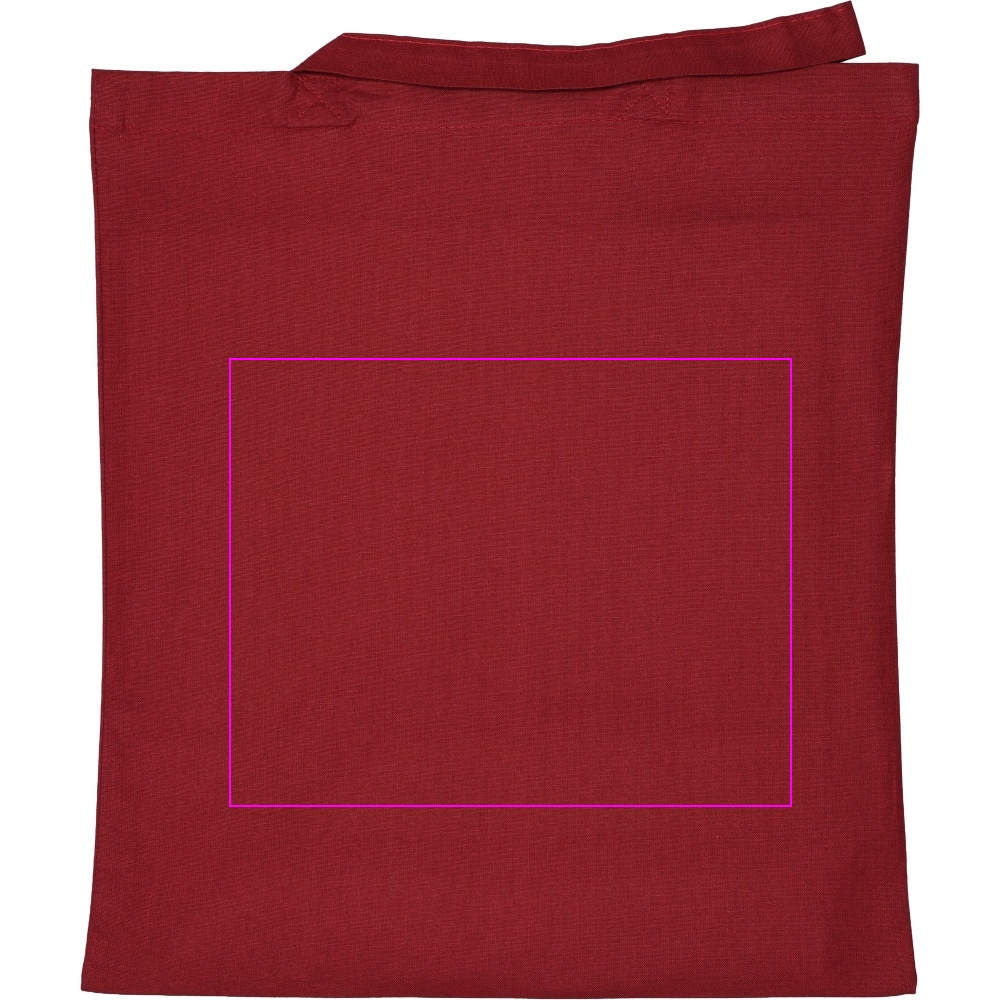 Cotton bag with short handles 140 g/m² BREGENZ