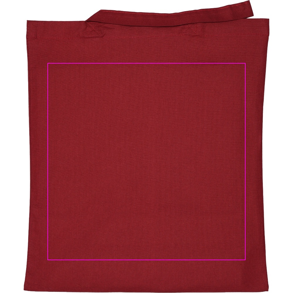 Cotton bag with short handles 140 g/m² BREGENZ