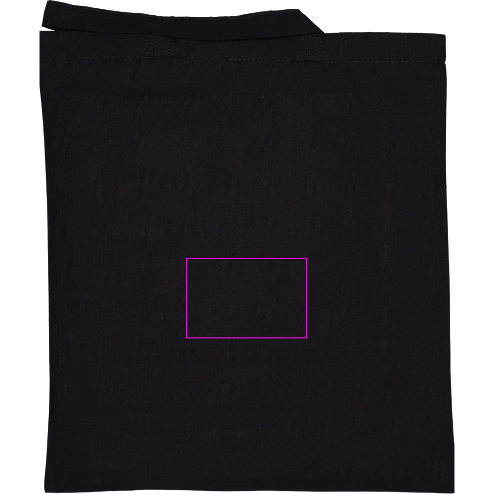 Cotton bag with short handles 140 g/m² BREGENZ