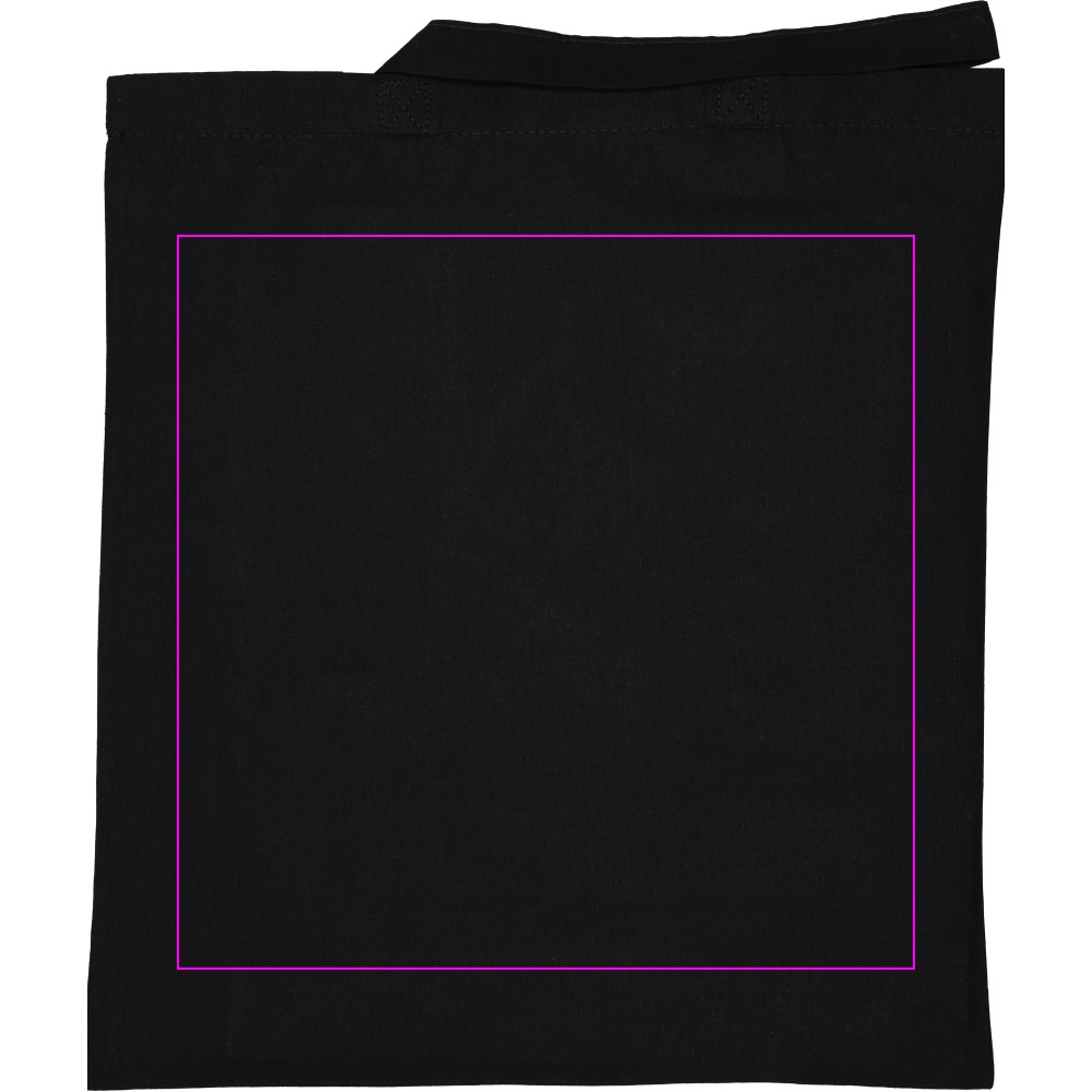 Cotton bag with short handles 140 g/m² BREGENZ